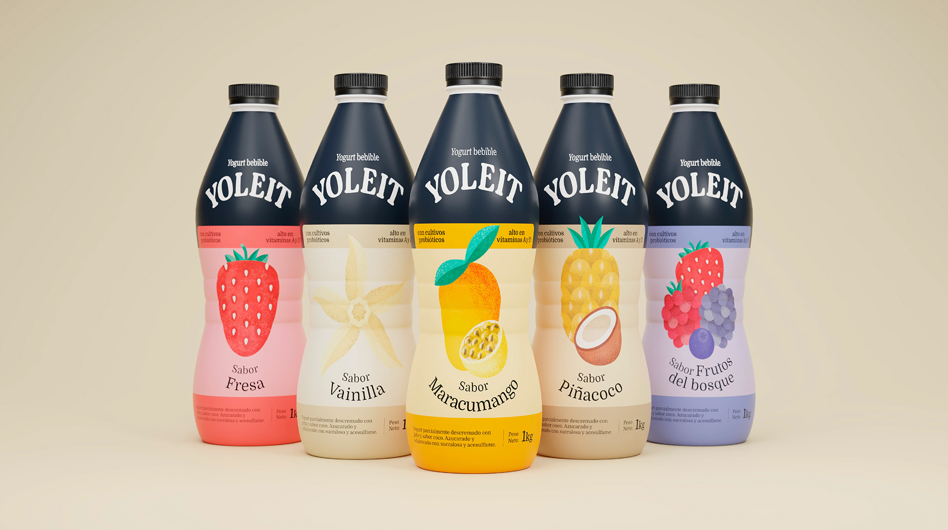 Yoleit – Fizz dring packaging & branding